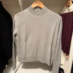 Everlane Gray Women's mock neck Sweater